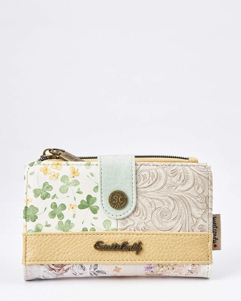 Sweet Candy Γυναικείο Πορτοφόλι με Vintage Floral Σχέδιο – Floral Whisper - Image 3