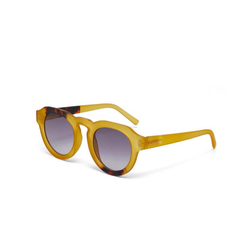 Okkia γυαλιά ηλίου Zeno Round Yellow - Image 4
