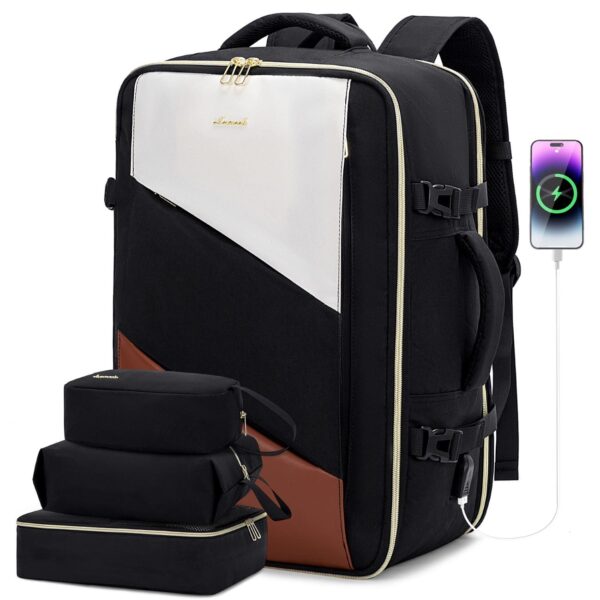 Σακίδιο καμπίνας 40L Carry on 17,3" UB2194 black/beige