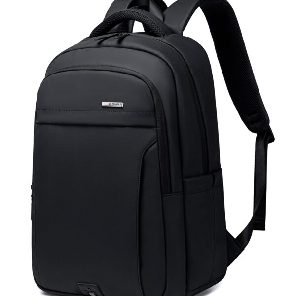 GOLDEN WOLF τσάντα πλάτης GB00711 με θήκη laptop 15.6", 27L, μαύρη