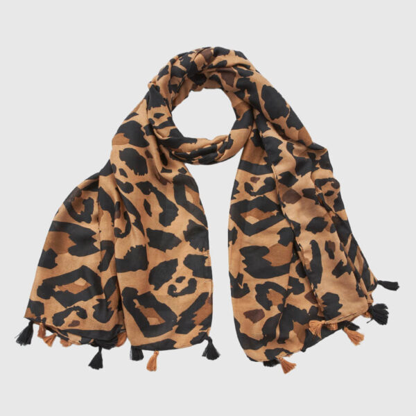 VERDE ΓΥΝΑΙΚΕΙΑ ΕΣΑΡΠΑ 03-0002537 ANIMAL PRINT ΜΠΕΖ