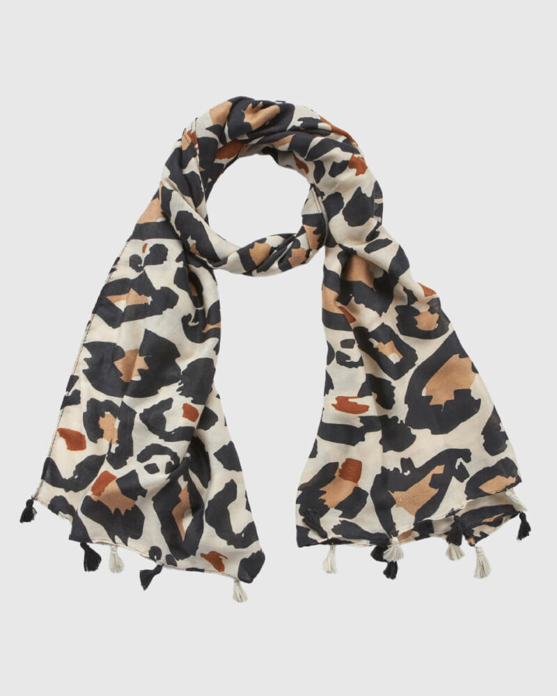 VERDE ΓΥΝΑΙΚΕΙΑ ΕΣΑΡΠΑ 03-0002537 ANIMAL PRINT ΜΠΕΖ - Image 5