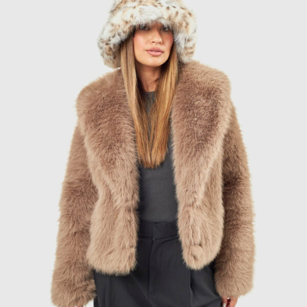 VERDE ΓΥΝΑΙΚΕΙΟ ΚΑΠΕΛΟ 05-0000848 ANIMAL PRINT ΜΠΕΖ