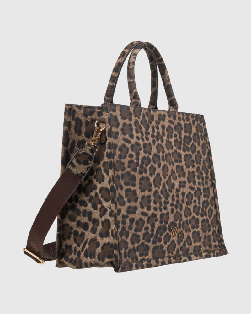 VERDE ΓΥΝΑΙΚΕΙΑ ΤΣΑΝΤΑ ΧΕΙΡΟΣ 16-0008183 ANIMAL PRINT ΚΑΦΕ - Image 2