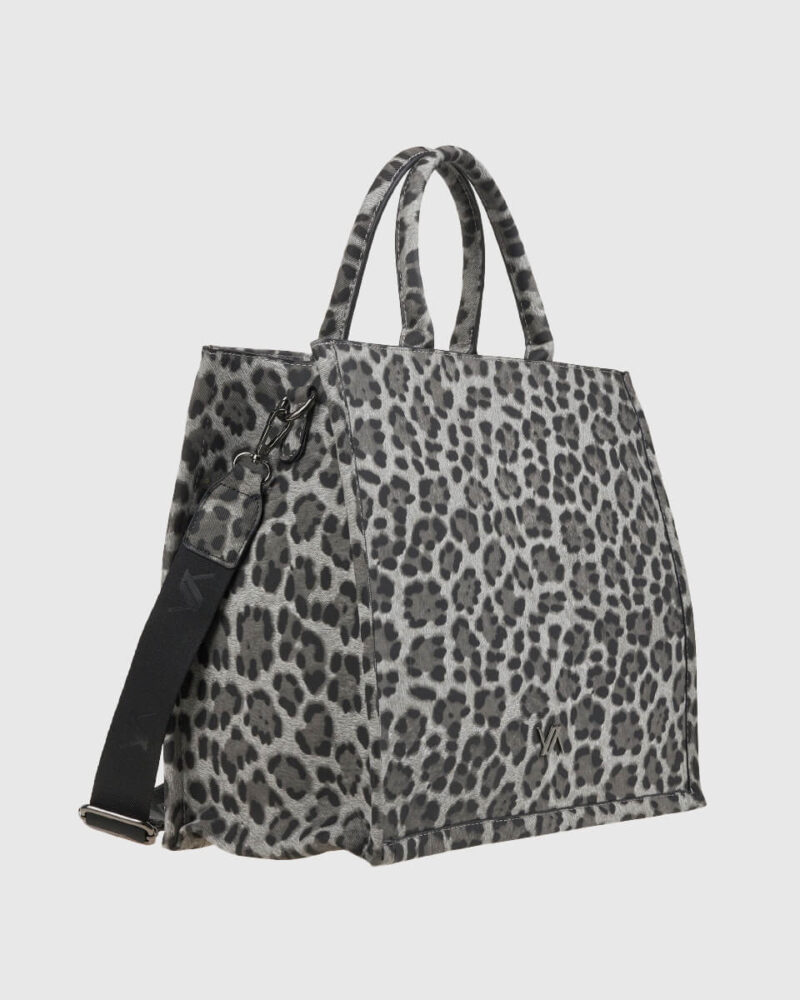 VERDE ΓΥΝΑΙΚΕΙΑ ΤΣΑΝΤΑ ΧΕΙΡΟΣ 16-0008183 ANIMAL PRINT ΜΑΥΡΟ - Image 2