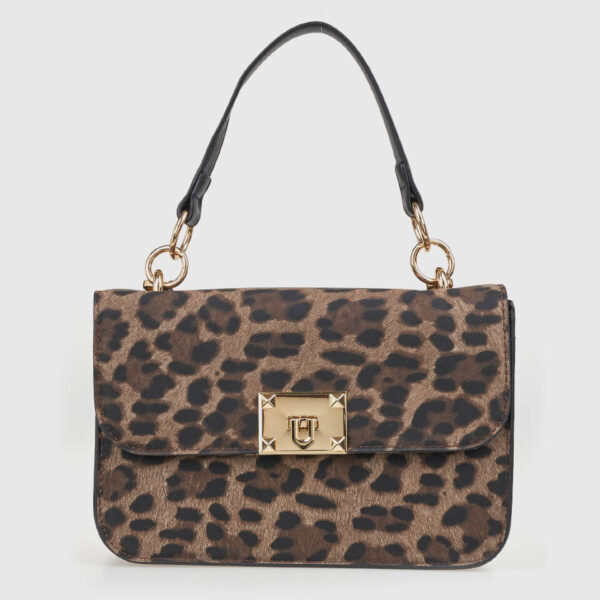VERDE ΓΥΝΑΙΚΕΙΑ ΤΣΑΝΤΑ ΧΙΑΣΤΙ 16-0008184 ANIMAL PRINT ΚΑΦΕ
