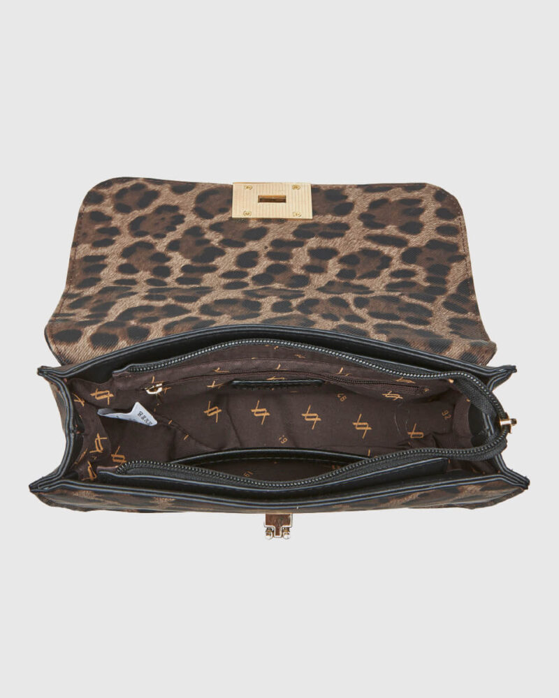 VERDE ΓΥΝΑΙΚΕΙΑ ΤΣΑΝΤΑ ΧΙΑΣΤΙ 16-0008184 ANIMAL PRINT ΚΑΦΕ - Image 4
