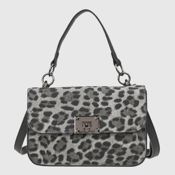 VERDE ΓΥΝΑΙΚΕΙΑ ΤΣΑΝΤΑ ΧΙΑΣΤΙ 16-0008184 ANIMAL PRINT ΜΑΥΡΟ