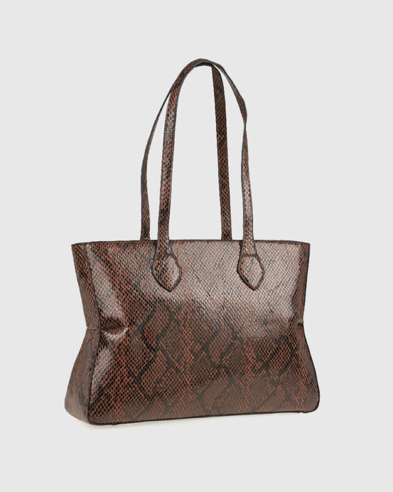 VERDE ΓΥΝΑΙΚΕΙΑ ΤΣΑΝΤΑ ΩΜΟΥ 16-0008239 ANIMAL PRINT ΚΑΦΕ - Image 4