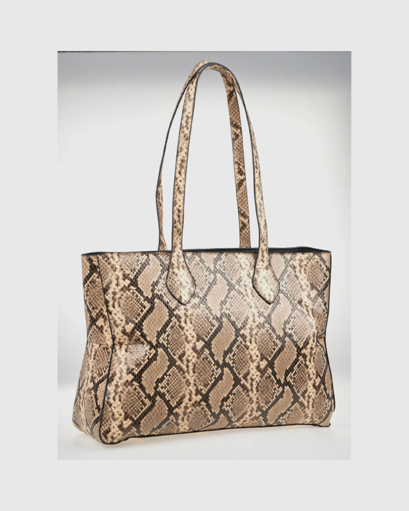 VERDE ΓΥΝΑΙΚΕΙΑ ΤΣΑΝΤΑ ΩΜΟΥ 16-0008239 ANIMAL PRINT ΜΠΕΖ - Image 3