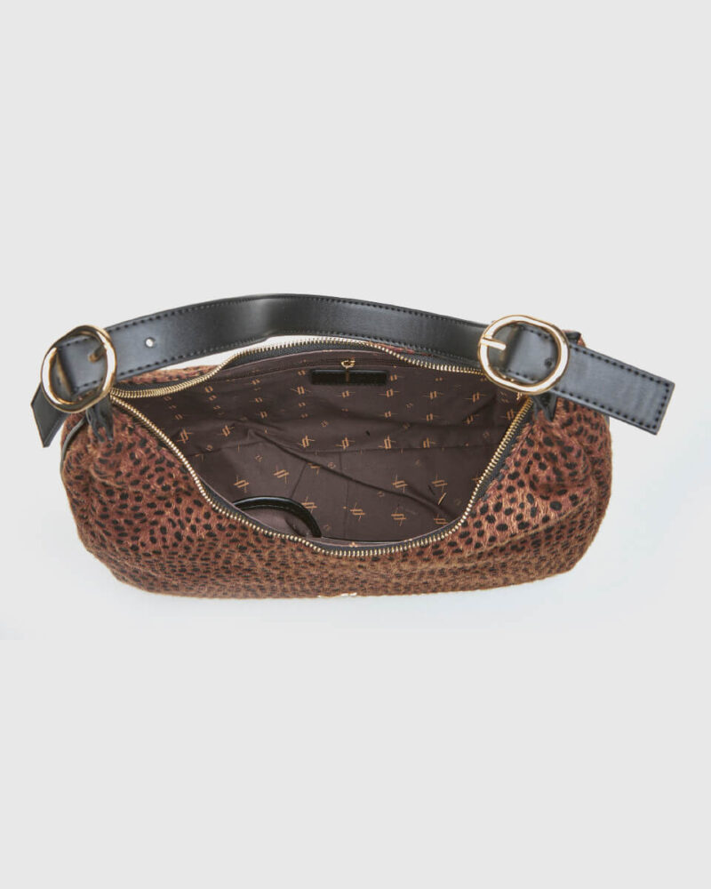 VERDE ΓΥΝΑΙΚΕΙΑ ΤΣΑΝΤΑ ΩΜΟΥ 16-0008265 ANIMAL PRINT ΚΑΦΕ - Image 4