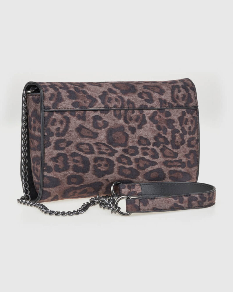 VERDE ΓΥΝΑΙΚΕΙΑ ΤΣΑΝΤΑ ΧΙΑΣΤΙ 16-0008298  ANIMAL PRINT ΜΑΥΡΟ - Image 3