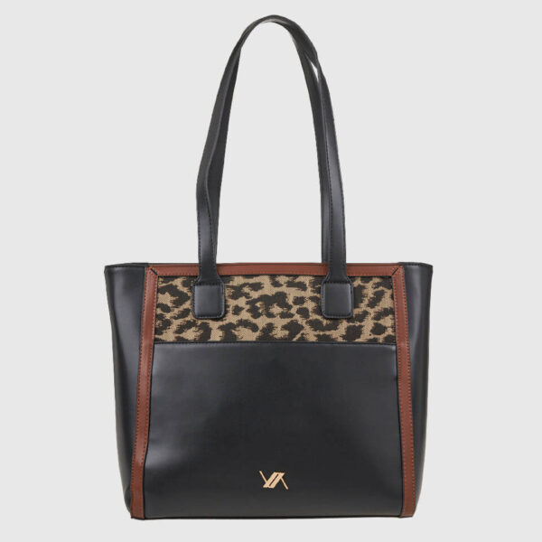 VERDE ΓΥΝΑΙΚΕΙΑ ΤΣΑΝΤΑ ΩΜΟΥ 16-0008309  ANIMAL PRINT ΚΑΦΕ
