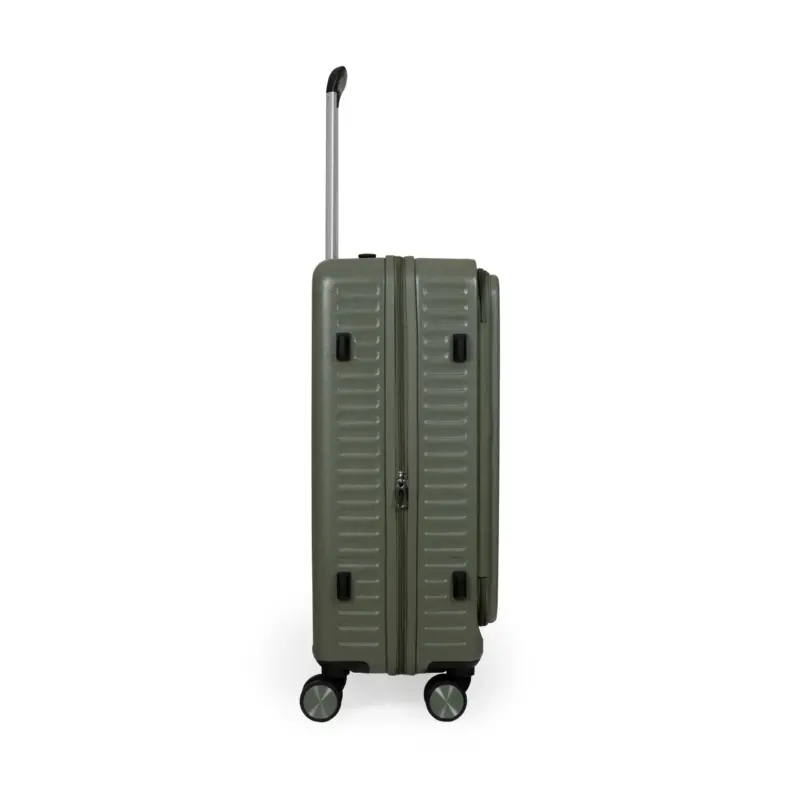 Βαλίτσα μεγάλη με ρόδες Newcom (ABS+PC) N1605/70 green - Image 3