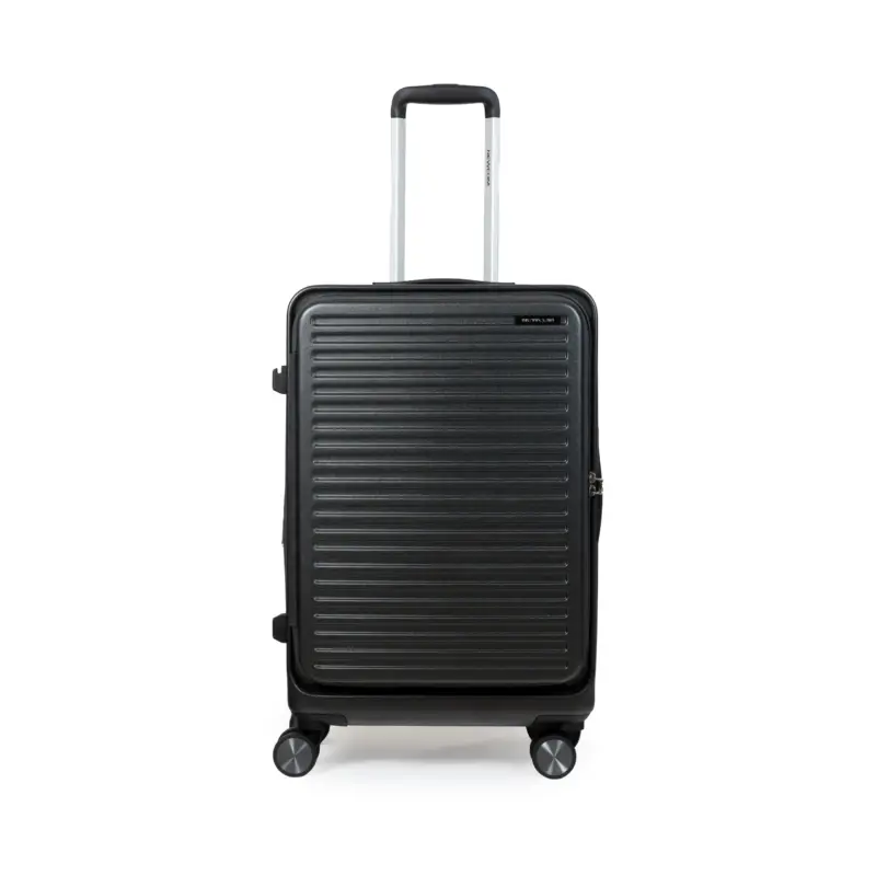 Βαλίτσες σετ Newcom (ABS+PC) μεσαία μεγάλη N1605 dark grey - Image 3