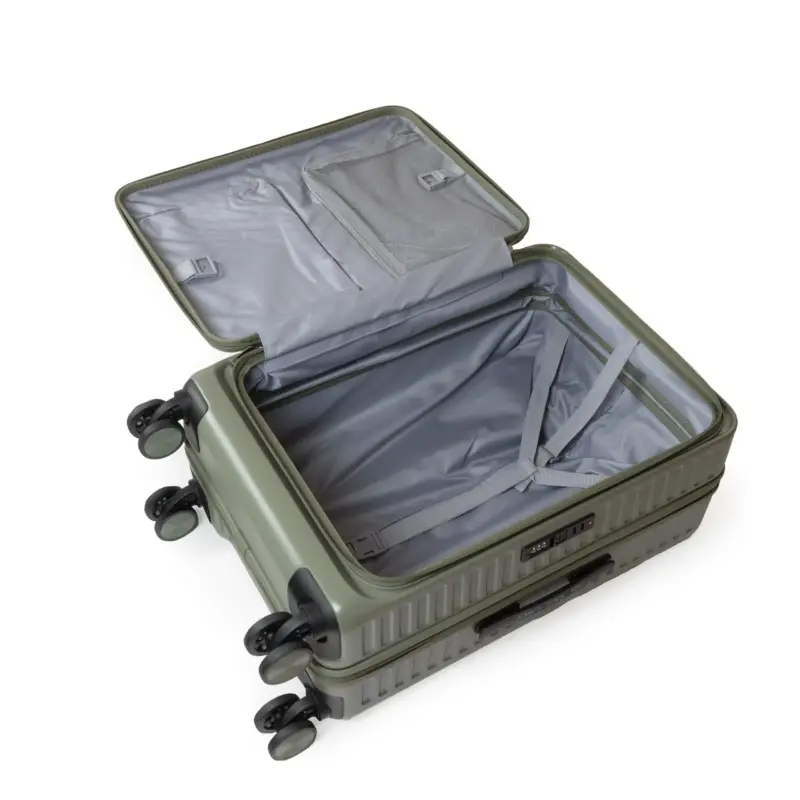 Βαλίτσα μεσαία 20 κιλών  Newcom (ABS+PC) N1605/60 green - Image 6