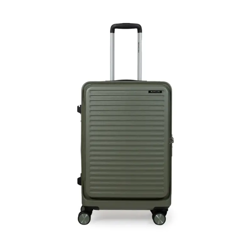 Βαλίτσα μεγάλη με ρόδες Newcom (ABS+PC) N1605/70 green - Image 4