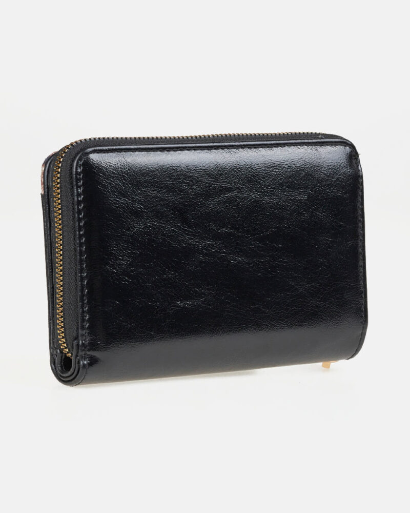 VERDE ΓΥΝΑΙΚΕΙΟ ΠΟΡΤΟΦΟΛΙ 18-0001544  ANIMAL PRINT ΜΑΥΡΟ - Image 3