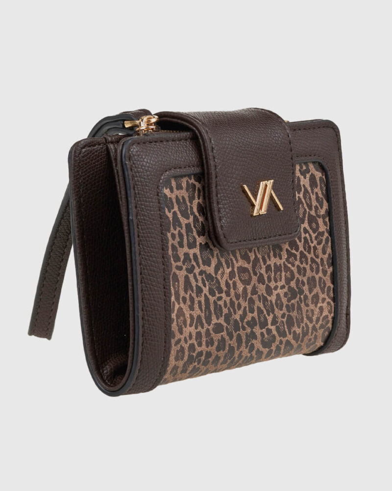 VERDE ΓΥΝΑΙΚΕΙΟ ΠΟΡΤΟΦΟΛΙ 18-0001547 ΑΣ ANIMAL PRINT ΚΑΦΕ - Image 2