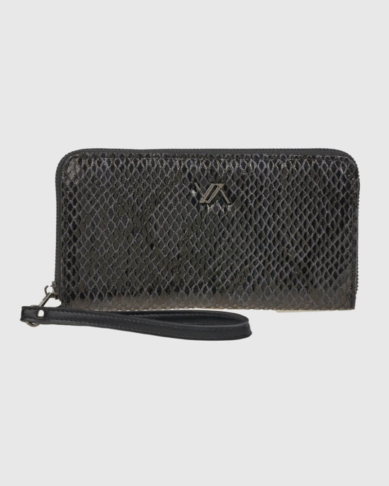 VERDE ΓΥΝΑΙΚΕΙΟ ΠΟΡΤΟΦΟΛΙ 18-0001553 ANIMAL PRINT ΜΑΥΡΟ