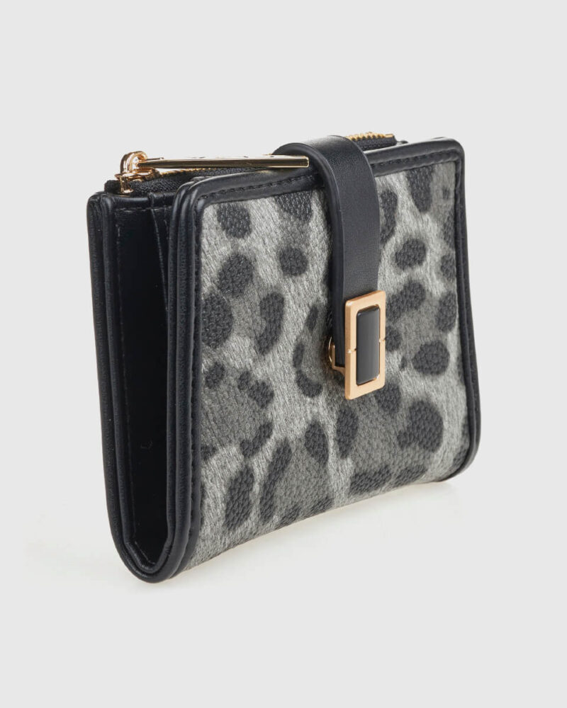 VERDE ΓΥΝΑΙΚΕΙΟ ΠΟΡΤΟΦΟΛΙ 18-0001558 ANIMAL PRINT ΜΑΥΡΟ - Image 2