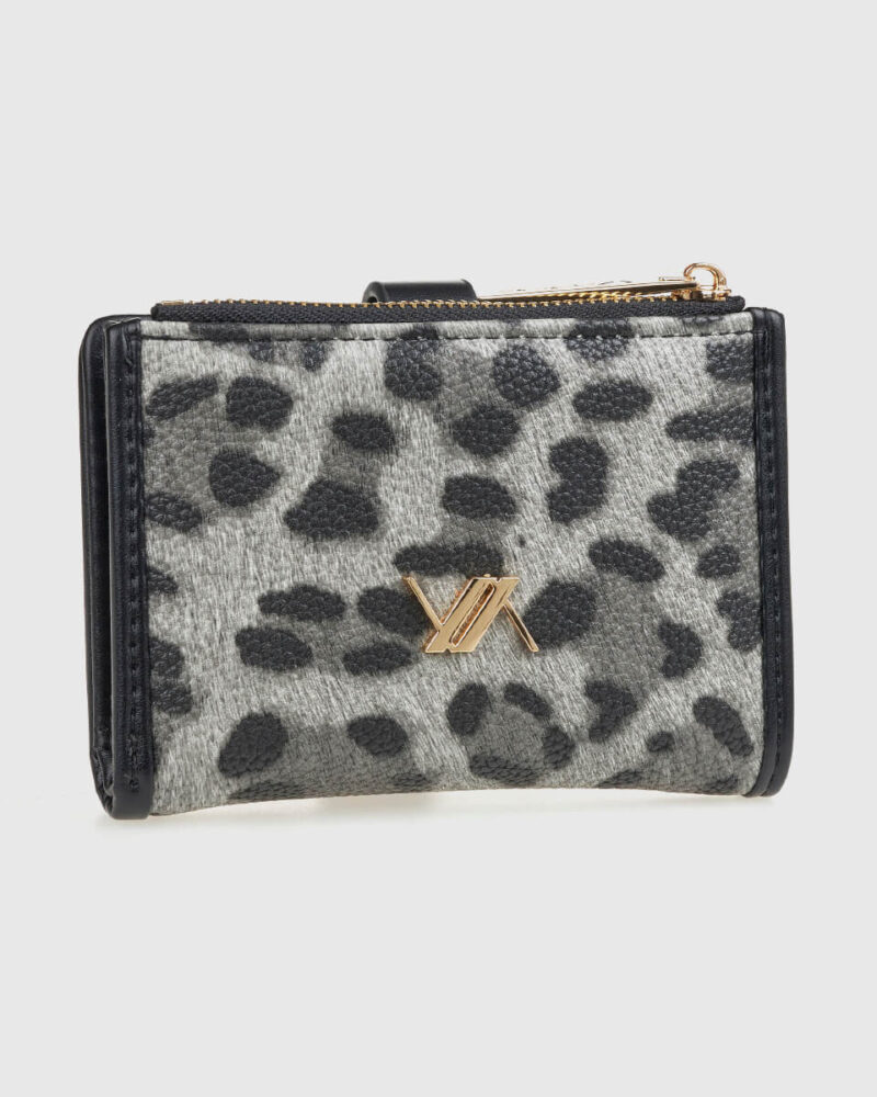 VERDE ΓΥΝΑΙΚΕΙΟ ΠΟΡΤΟΦΟΛΙ 18-0001558 ANIMAL PRINT ΜΑΥΡΟ - Image 3