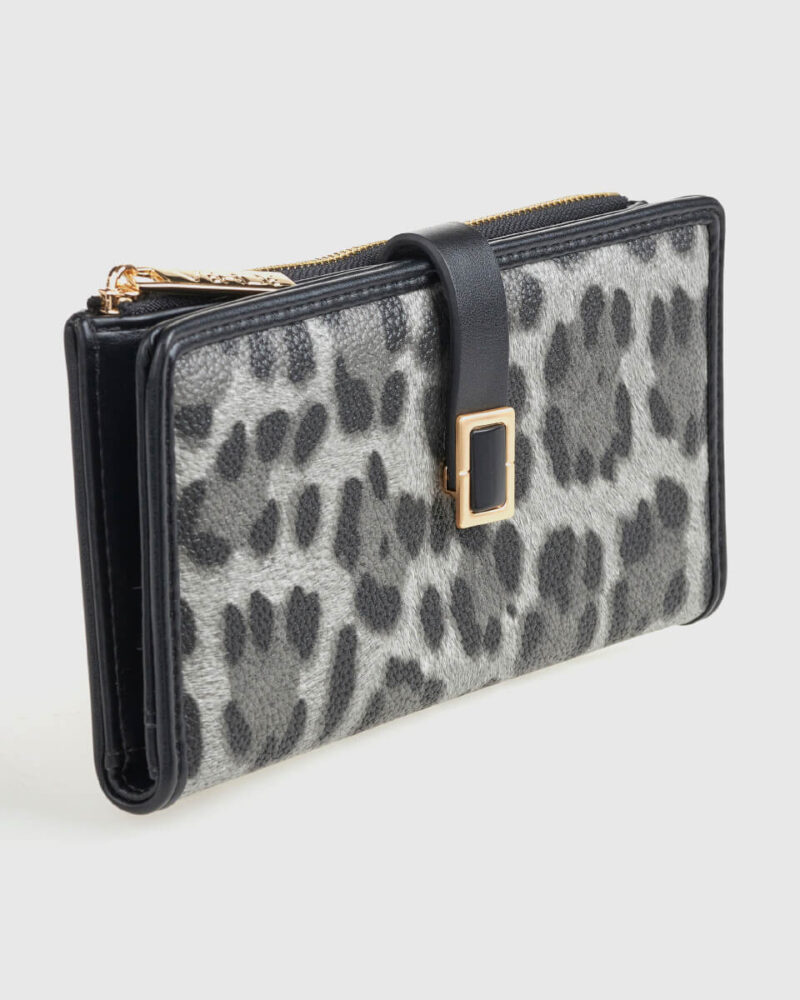 VERDE ΓΥΝΑΙΚΕΙΟ ΠΟΡΤΟΦΟΛΙ 18-0001559 ANIMAL PRINT ΜΑΥΡΟ - Image 2