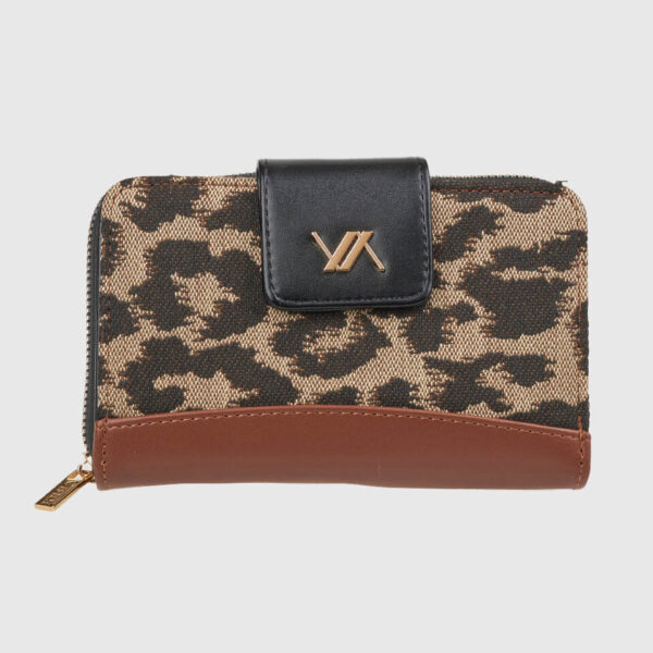 VERDE ΓΥΝΑΙΚΕΙΟ ΠΟΡΤΟΦΟΛΙ 18-0001572 ANIMAL PRINT ΚΑΦΕ