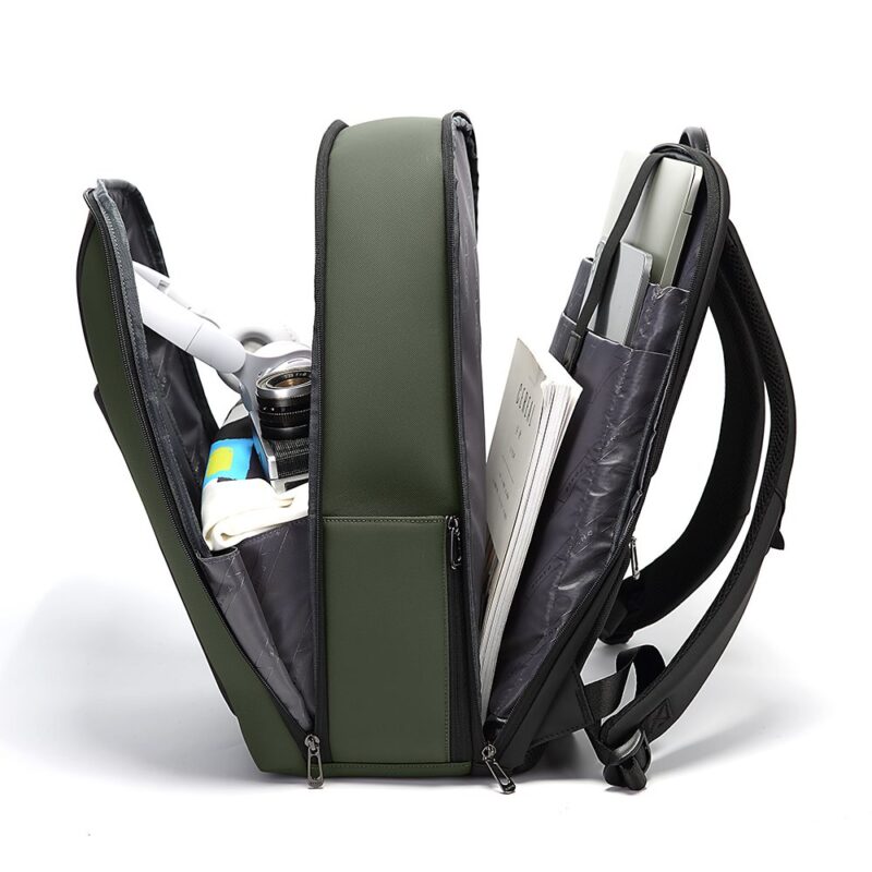 Σακίδιο πλάτης laptop με USB 22L 15,6” Bange 2952 χακί - Image 3