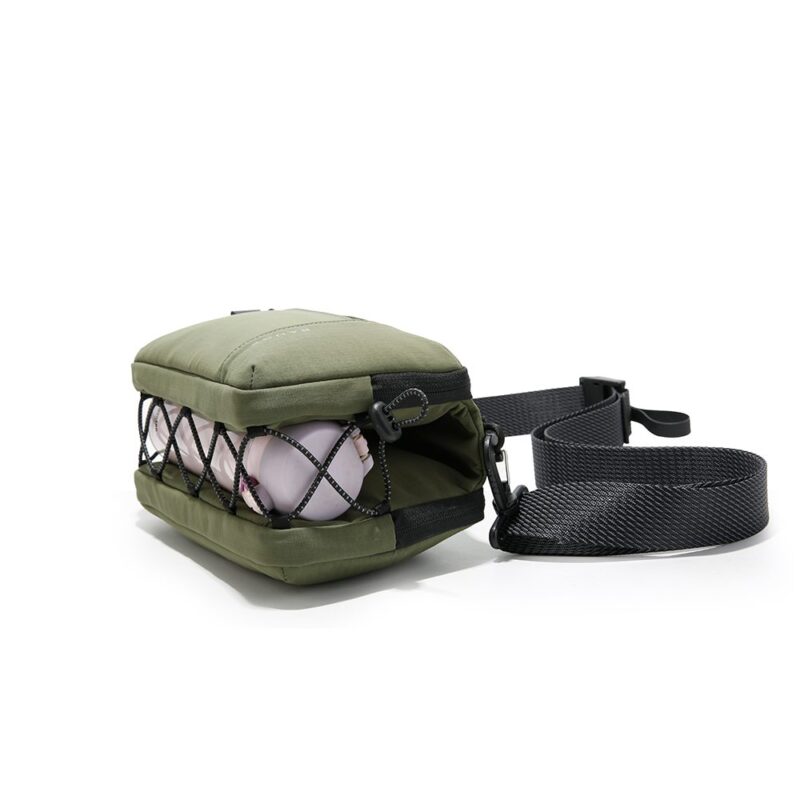 Τσαντάκι ώμου crossbody  Bange 8089-1 χακί - Image 3