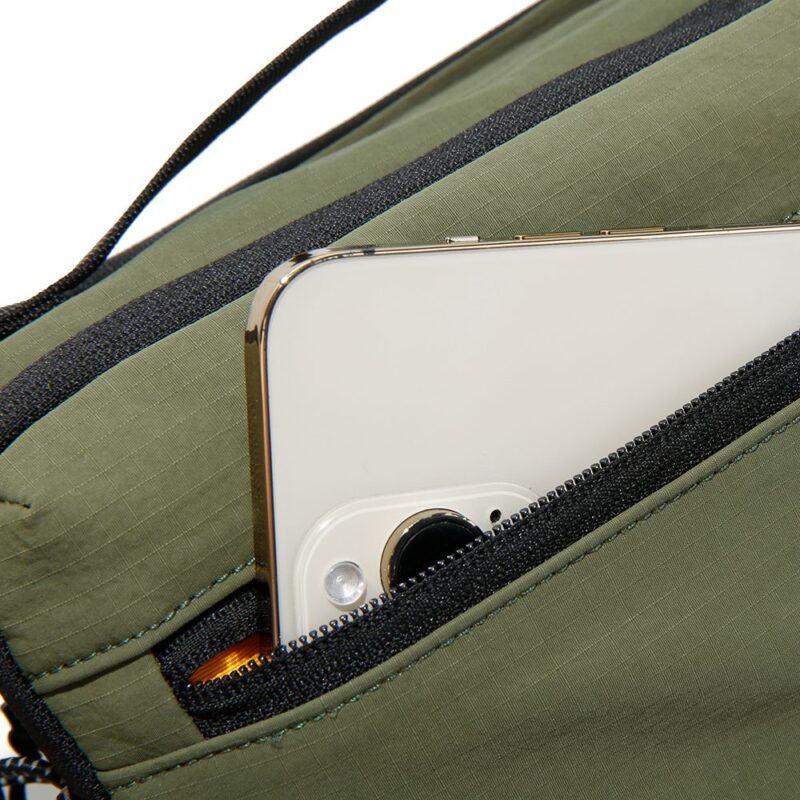 Τσαντάκι ώμου crossbody  Bange 8089-1 χακί - Image 4