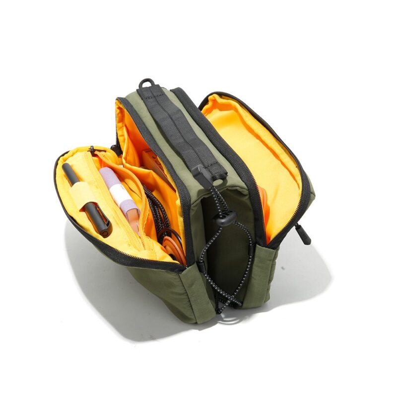 Τσαντάκι ώμου crossbody  Bange 8089-1 χακί - Image 2