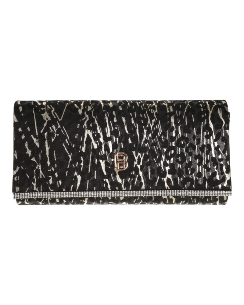 Τσάντα φάκελος clutch MD2519 - Ασημί - Image 2
