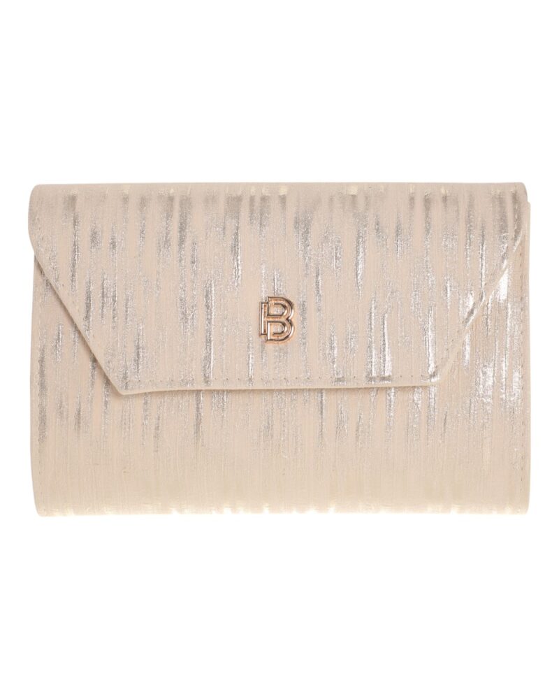 Τσάντα φάκελος clutch MD2520 - Χρυσό