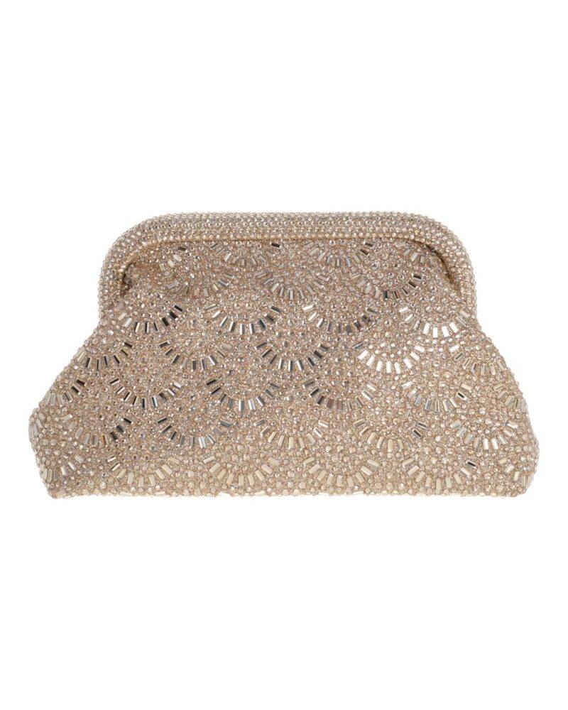 Τσάντα φάκελος clutch MD2533 - Χρυσό