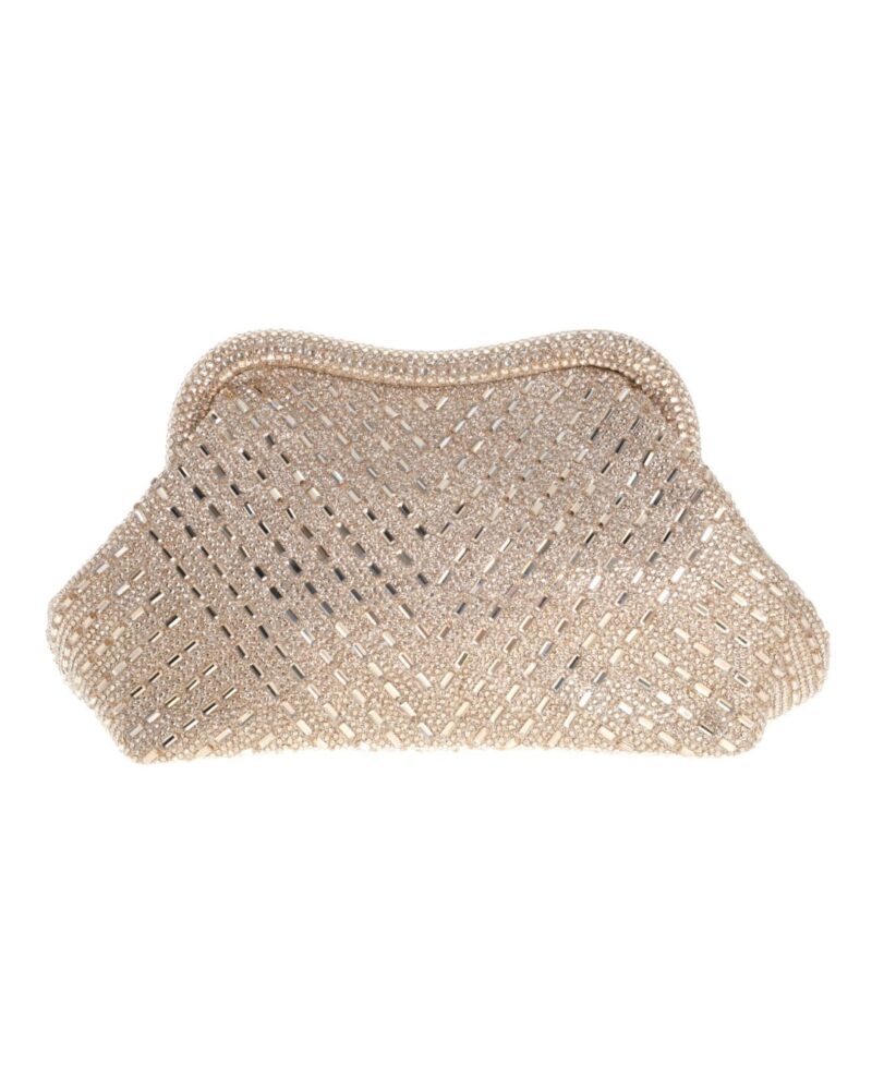 Τσάντα φάκελος clutch MD2533 - Χρυσό - Image 2