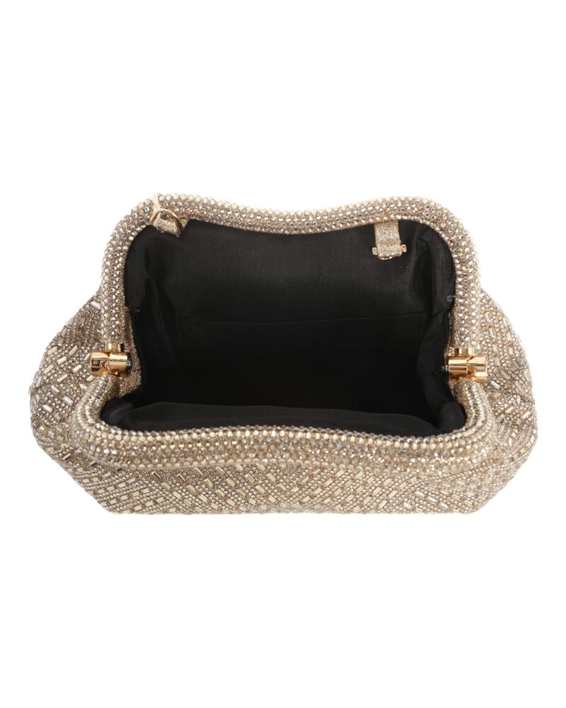 Τσάντα φάκελος clutch MD2534 - Χρυσό - Image 2