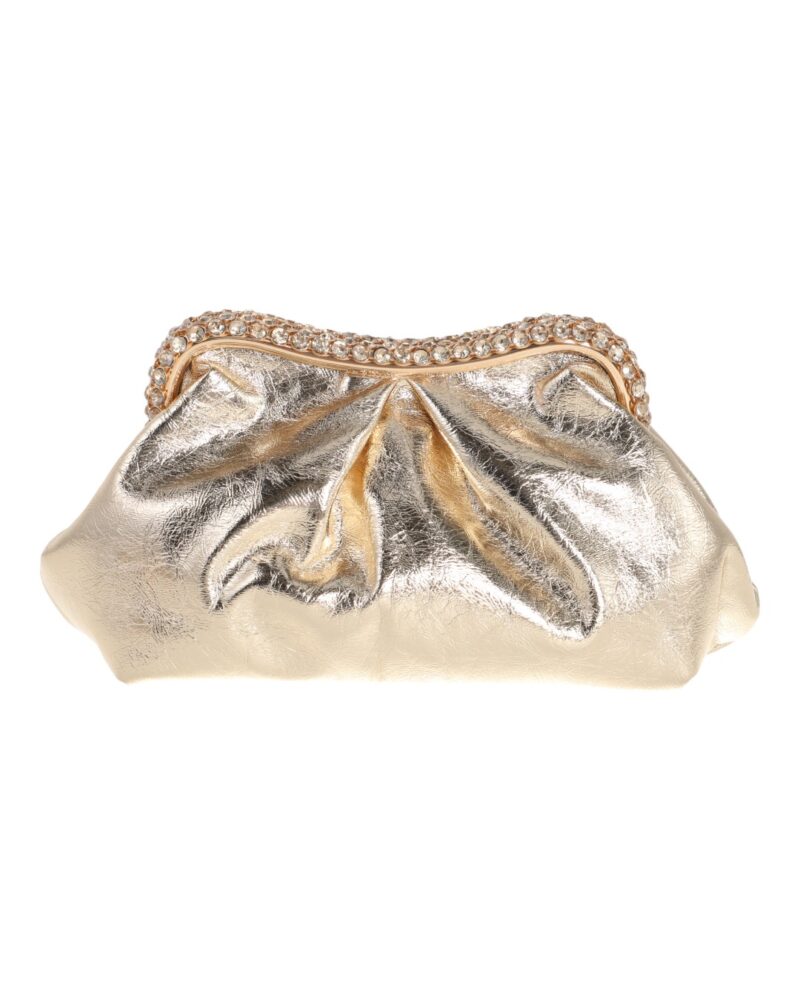 Τσάντα φάκελος clutch MD2537 - Χρυσό