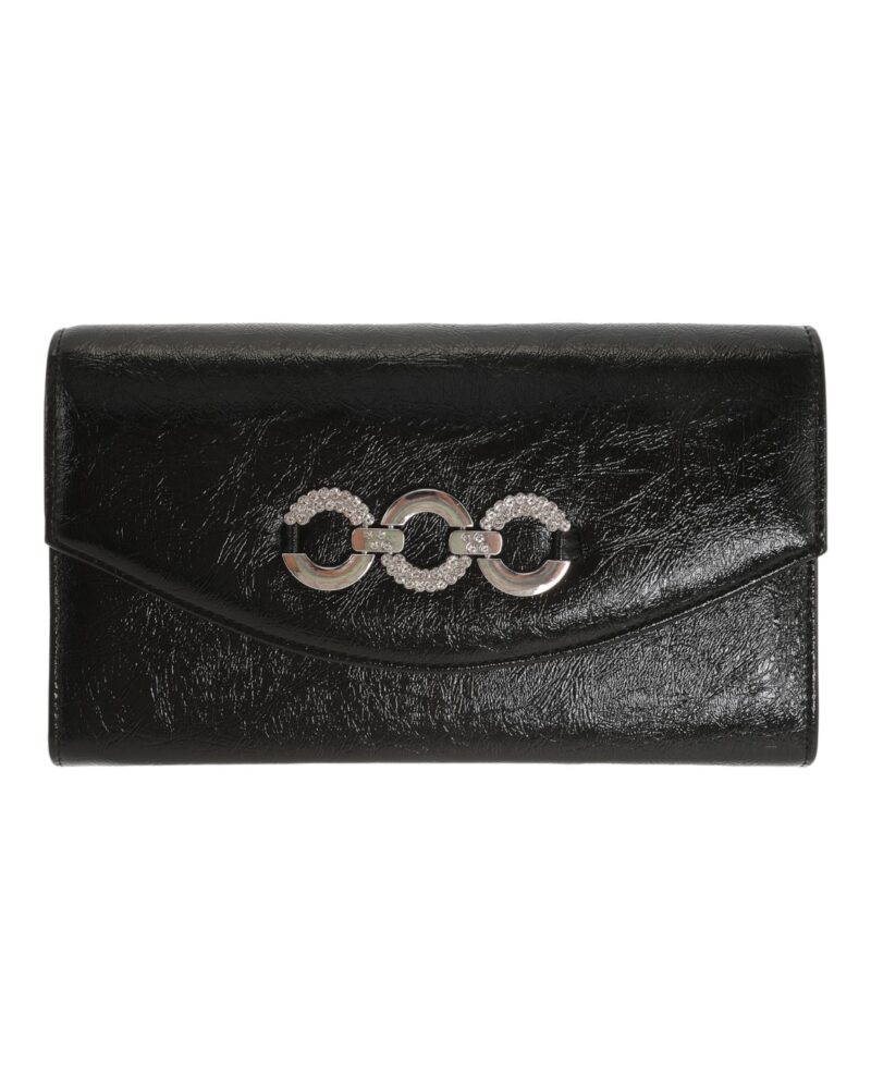 Τσάντα φάκελος clutch MD2538 - Μαύρο