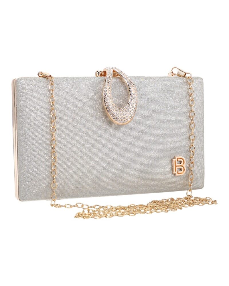 Τσάντα φάκελος clutch JH2237 - Χρυσό - Image 2