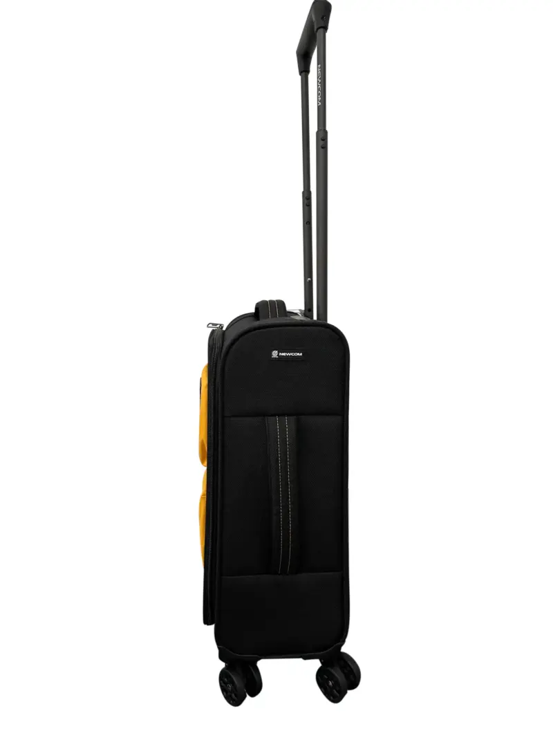 Βαλίτσα Υφασμάτινη καμπίνας Newcom N1618/50 yellow - Image 5