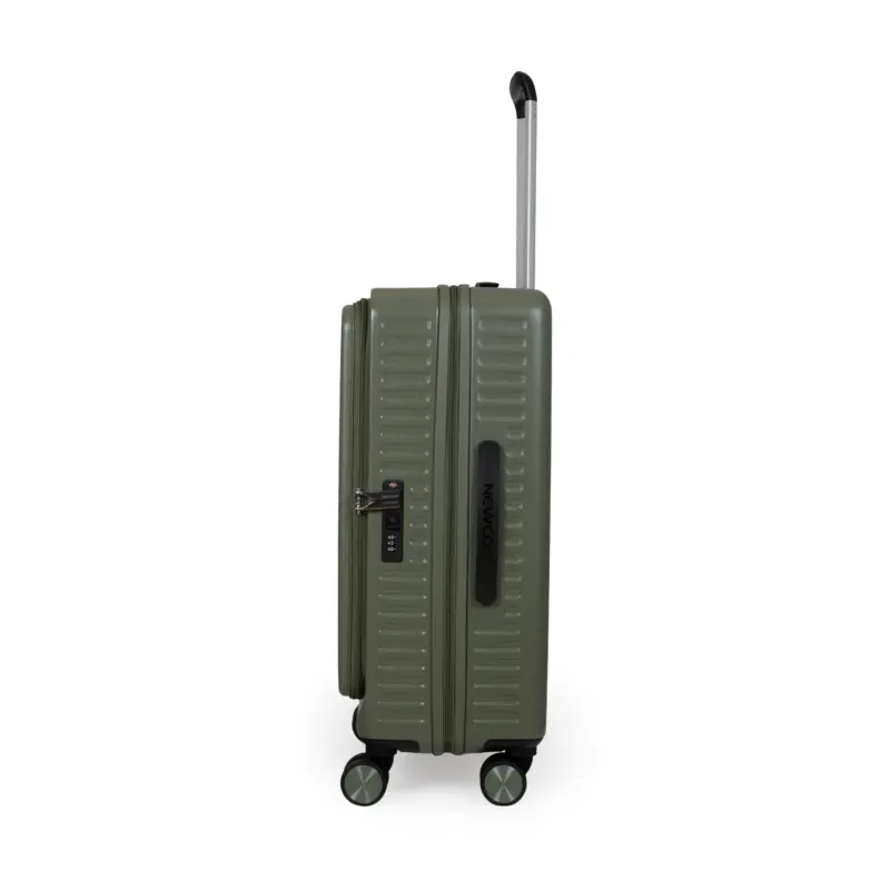 Βαλίτσα μεγάλη με ρόδες Newcom (ABS+PC) N1605/70 green - Image 5