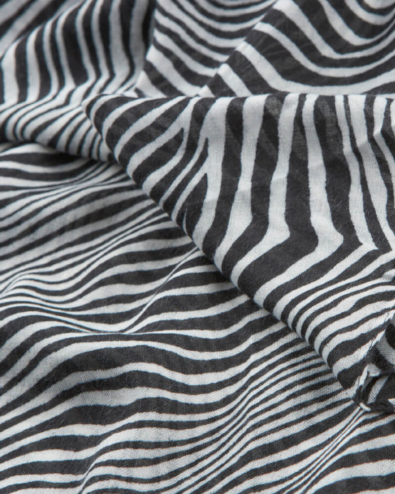 VERDE ΓΥΝΑΙΚΕΙΑ ΕΣΑΡΠΑ 03-0002529 ANIMAL PRINT ΜΑΥΡΟ - Image 4