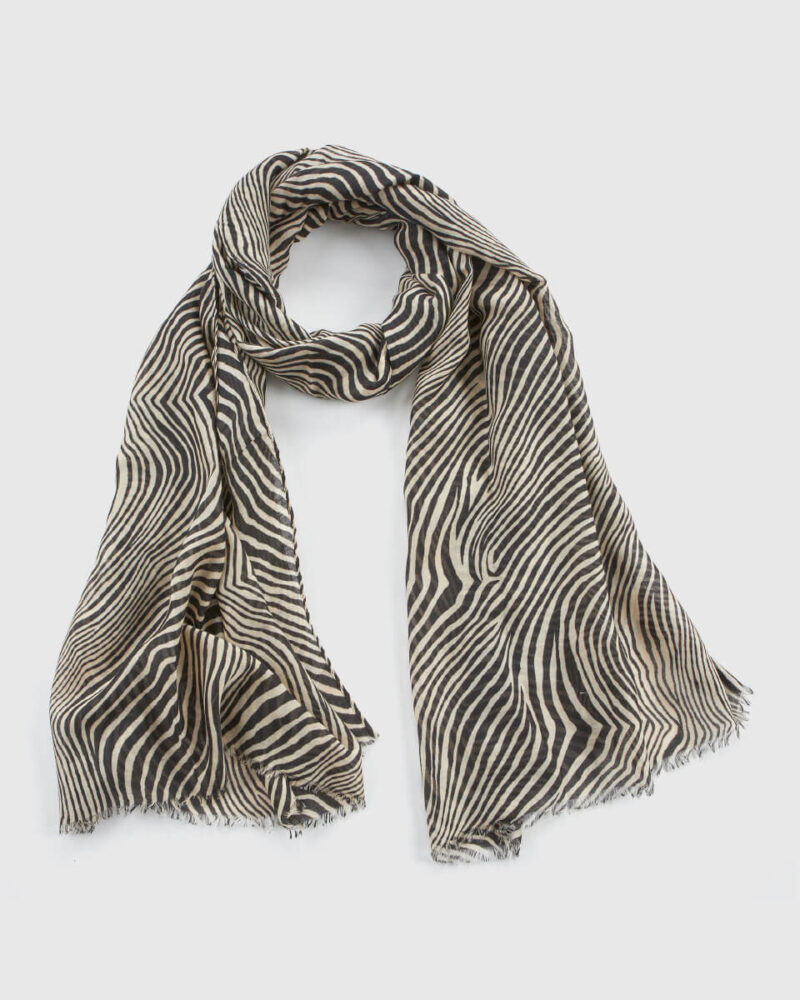 VERDE ΓΥΝΑΙΚΕΙΑ ΕΣΑΡΠΑ 03-0002529 ANIMAL PRINT ΜΠΕΖ