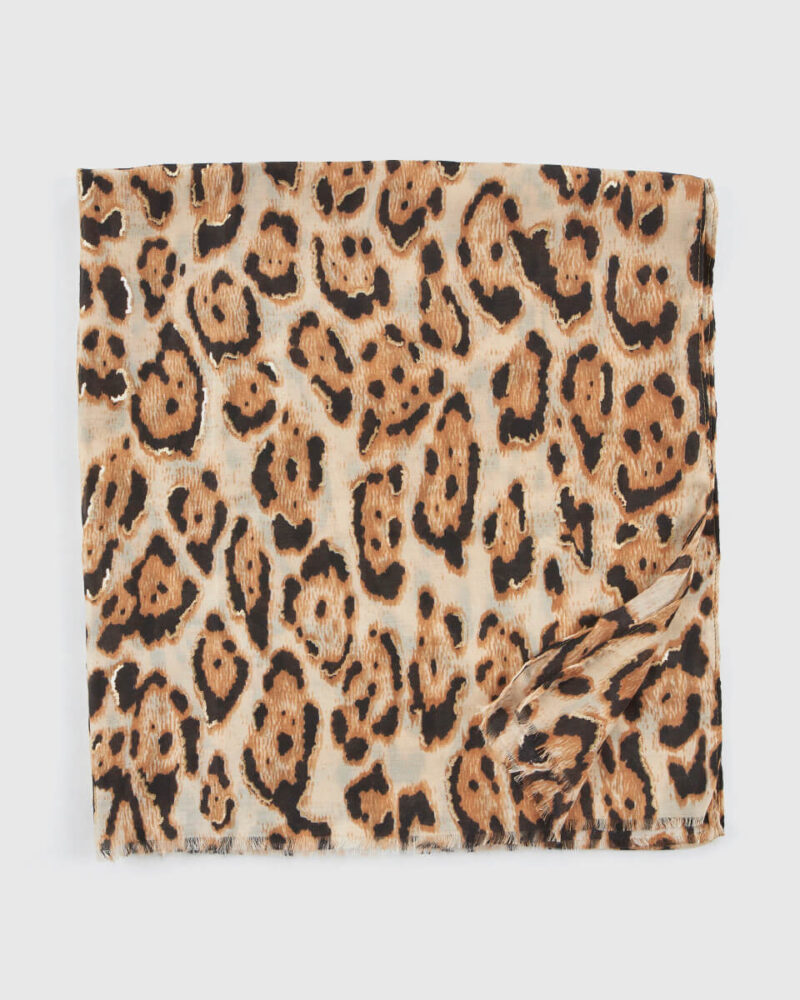 VERDE ΓΥΝΑΙΚΕΙΑ ΕΣΑΡΠΑ 03-0002532 ANIMAL PRINT ΜΠΕΖ - Image 2