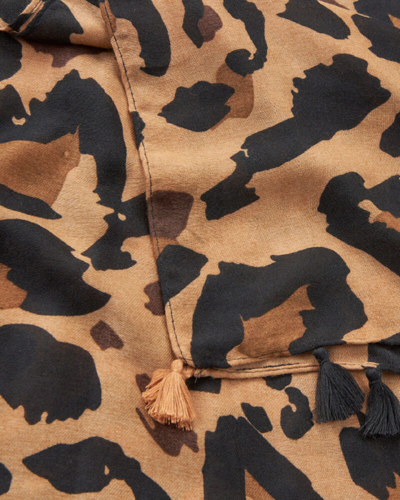 VERDE ΓΥΝΑΙΚΕΙΑ ΕΣΑΡΠΑ 03-0002537 ANIMAL PRINT ΜΠΕΖ - Image 3