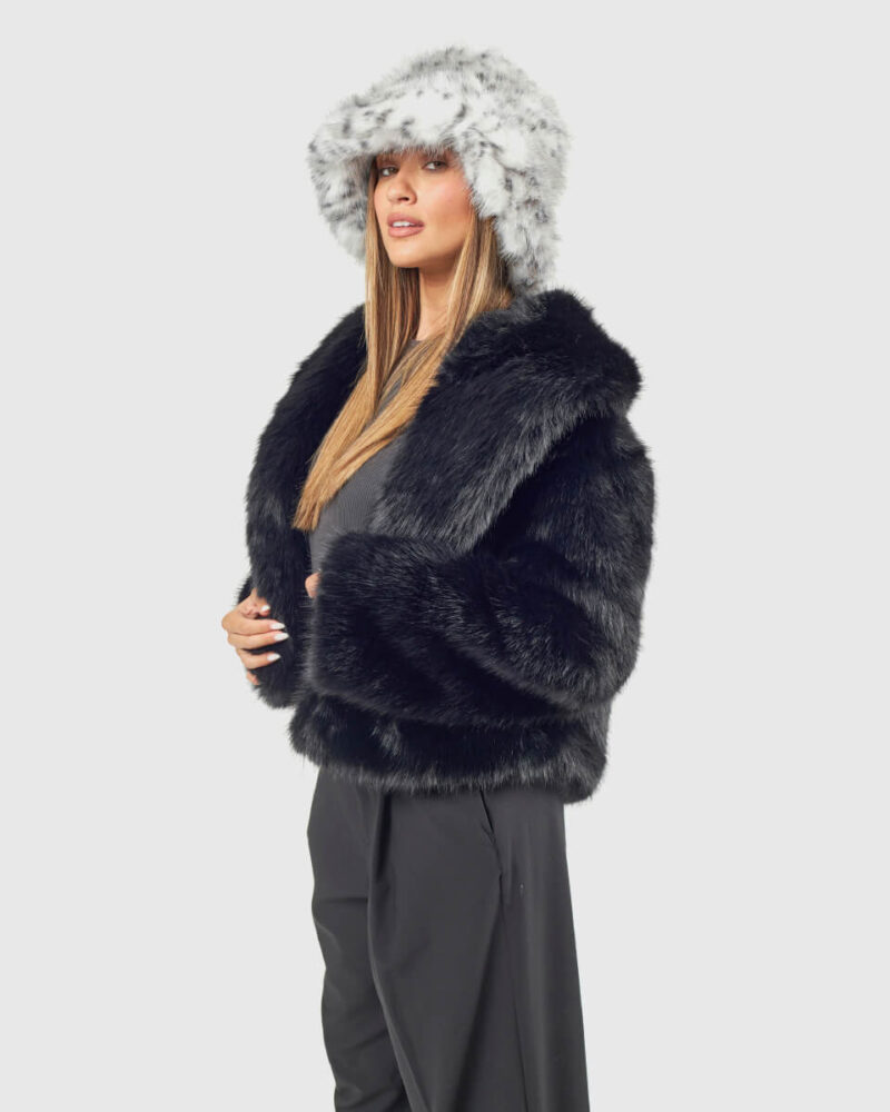 VERDE ΓΥΝΑΙΚΕΙΟ ΚΑΠΕΛΟ 05-0000848 ANIMAL PRINT ΓΚΡΙ - Image 2