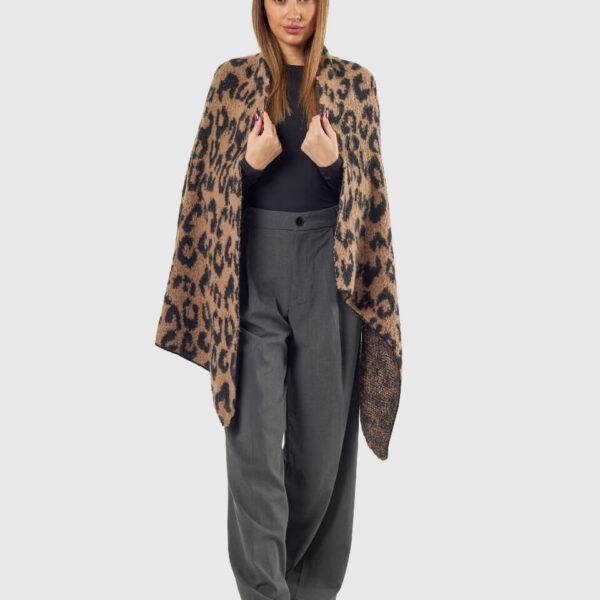 VERDE ΓΥΝΑΙΚΕΙΟ ΚΑΣΚΟΛ 06-0001291 ANIMAL PRINT