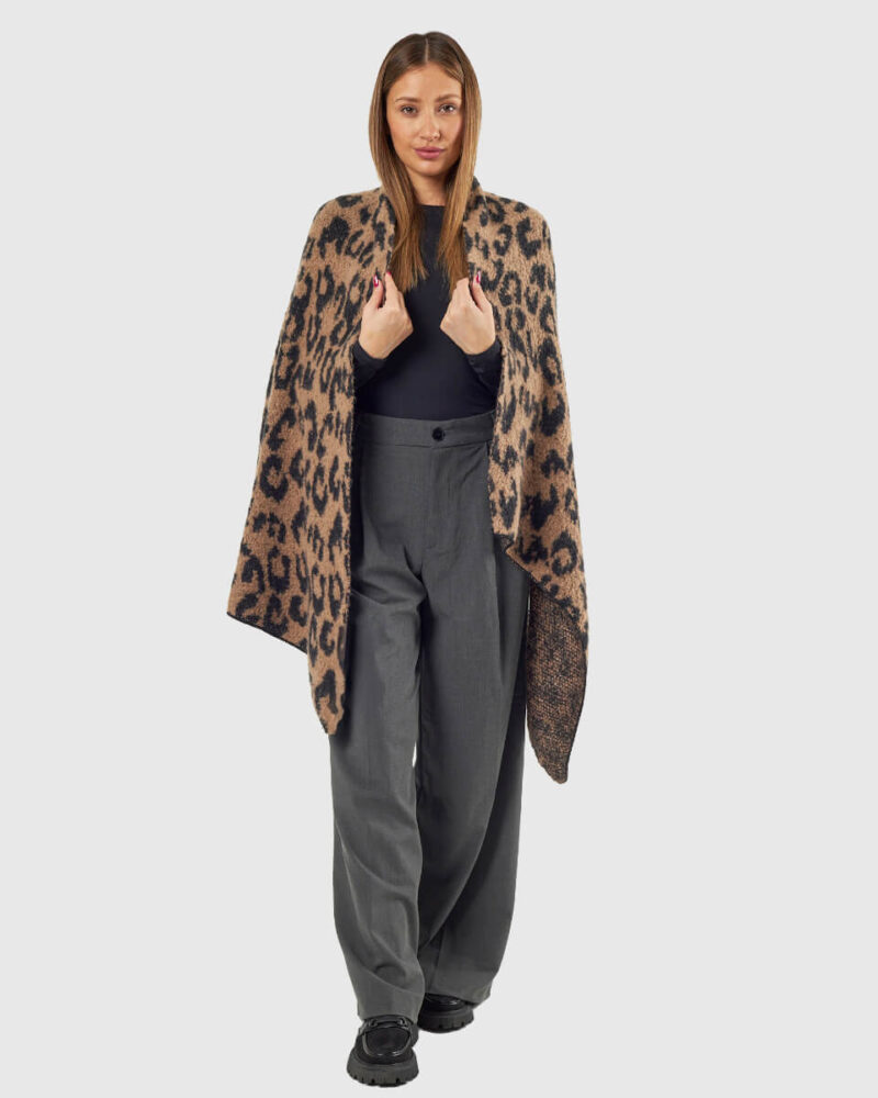 VERDE ΓΥΝΑΙΚΕΙΟ ΚΑΣΚΟΛ 06-0001291 ANIMAL PRINT