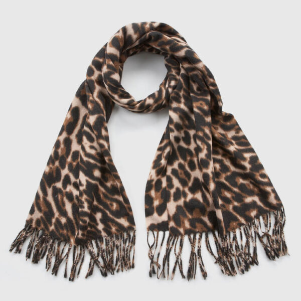 VERDE ΓΥΝΑΙΚΕΙΟ ΚΑΣΚΟΛ 06-0001331 ANIMAL PRINT ΚΑΦΕ